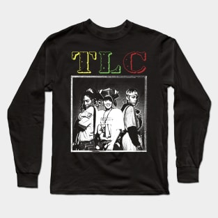 TLC // 90s Aesthetic Design Long Sleeve T-Shirt